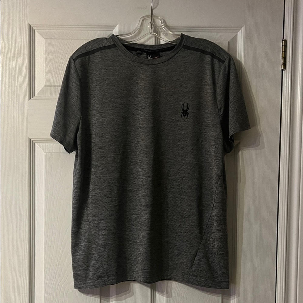 Spyder Charcoal Men's Short Sleeve Tee